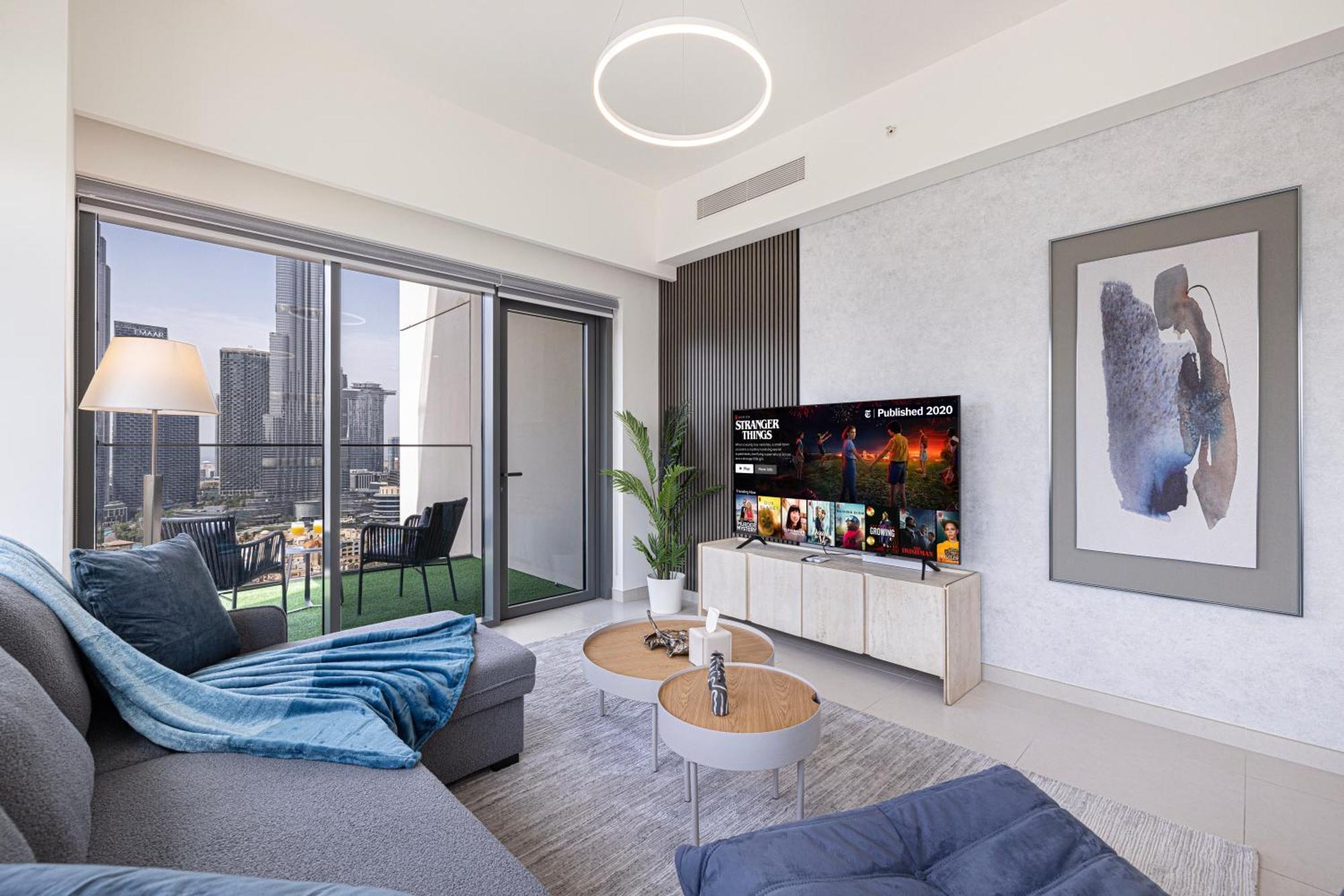 Smartstay At Burj Royale - Full Burj Khalifa View - Brand New Luxury Apartments Dubai Buitenkant foto