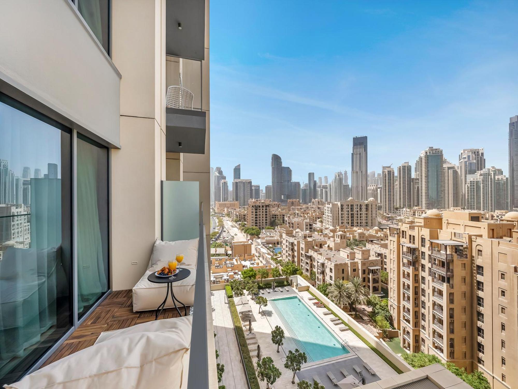 Smartstay At Burj Royale - Full Burj Khalifa View - Brand New Luxury Apartments Dubai Buitenkant foto